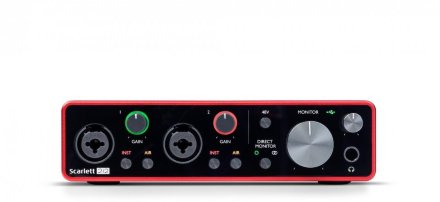 Внешняя звуковая карта Focusrite Scarlett 2i2 3rd Gen