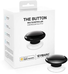 Кнопочный контроллер Fibaro Button HomeKit, черный