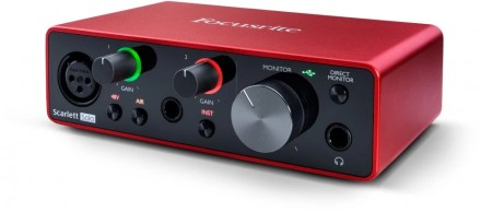 Внешняя звуковая карта Focusrite Scarlett Solo 3rd Gen 