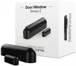 Датчик двери и окна 2 Fibaro FGDW-002 для систем Z-Wave, черный