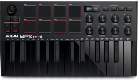 MIDI-клавиатура AKAI MPK Mini MKIII черный