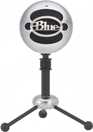 Микрофон Blue Snowball серебристый