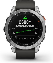 Спортивные часы Garmin Fenix ​​Epix 2, темно-серые/стальные