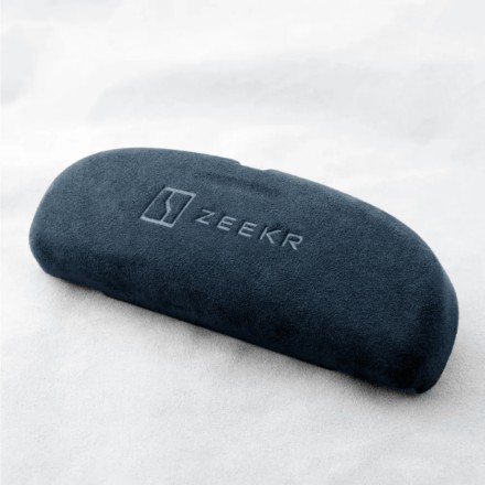 Футляр для очков в Zeekr 001 009, алькантара синий