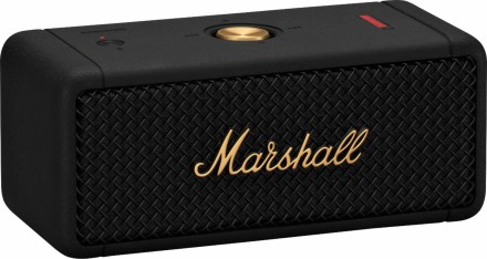 Портативная колонка Marshall Emberton Black and Brass