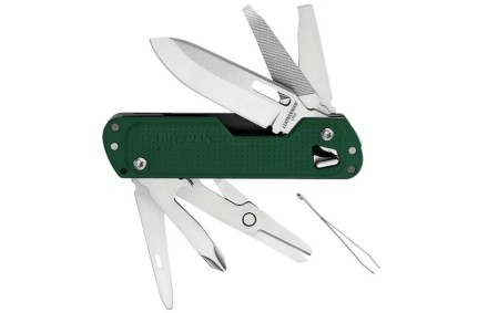 Мультитул Leatherman Free T4, зеленый