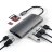 USB-концентратор Satechi Aluminum Multi-Port Adapter 4K with Ethernet V2 ST-TCMA2M, Space Gray