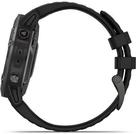 Умные часы Garmin Fenix 6 Pro Sapphire,черный / серый