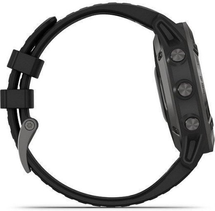 Умные часы Garmin Fenix 6 Pro Sapphire,черный / серый