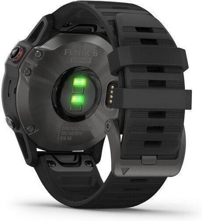 Умные часы Garmin Fenix 6 Pro Sapphire,черный / серый