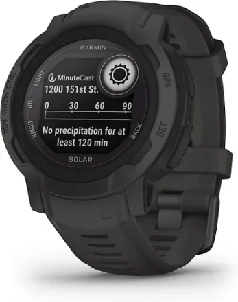Умные часы Garmin Instinct 2 Solar с GPS, графитовый