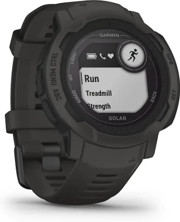 Умные часы Garmin Instinct 2 Solar с GPS, графитовый