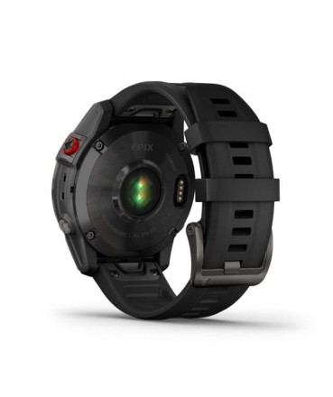 Умные часы Garmin Epix (Gen 2) Sapphire титановый черный (010-02582-11)