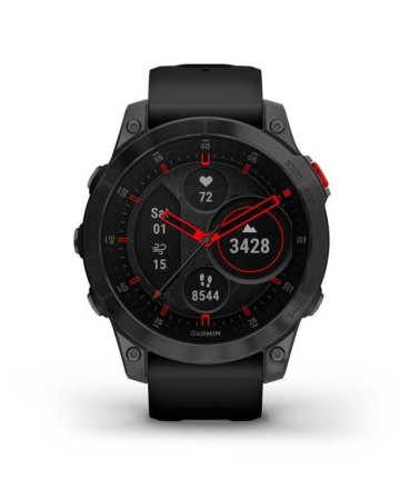 Умные часы Garmin Epix (Gen 2) Sapphire титановый черный (010-02582-11)