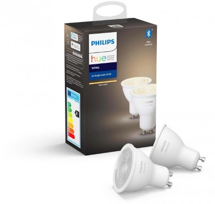 Лампа Philips GU10 5.5Вт 2700K 2шт