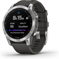 Спортивные часы Garmin Fenix ​​7, серебро(010-02540-01)