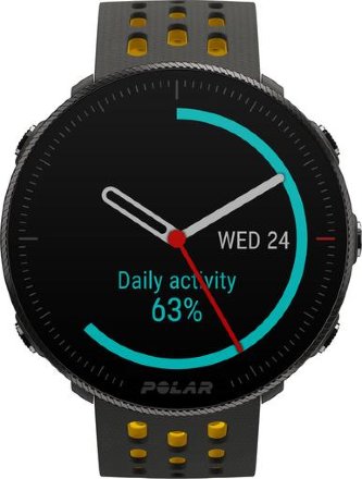 Умные часы Polar Vantage M2 S / L, серый / желтый