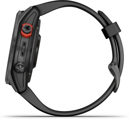 Спортивные часы Garmin Fenix ​​7S Solar, темно-серые