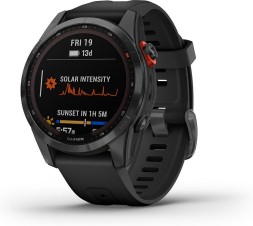 Спортивные часы Garmin Fenix ​​7S Solar, темно-серые