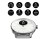 Умные часы Withings scan watch Light 37 мм, белый / серый
